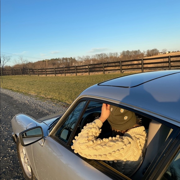 Doen Pomme Cotton Cardigan in cream - Picture 6 of 8